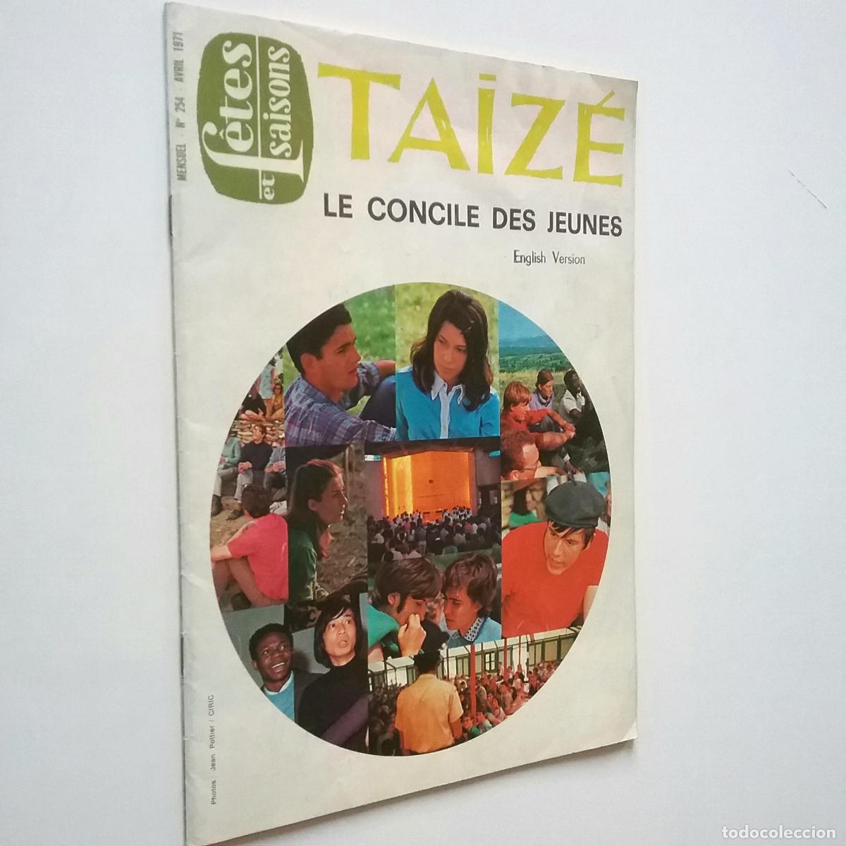 Libros: Le concile des jeunes (Taiz&eacute;, N&ordm; 254. Avril 1971) - Foto 1