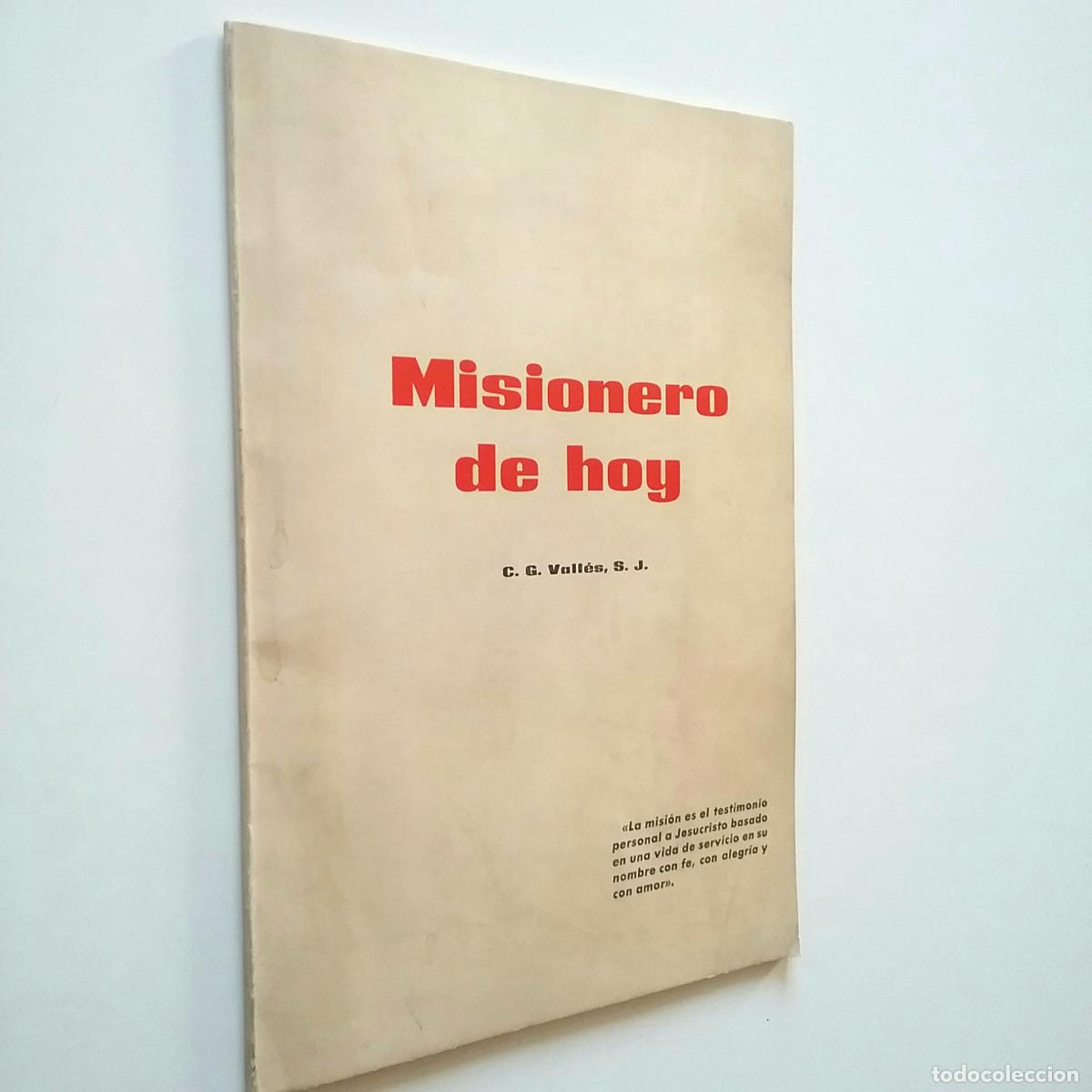 Libros: C. G. Vall&eacute;s - Misionero de hoy - Foto 1