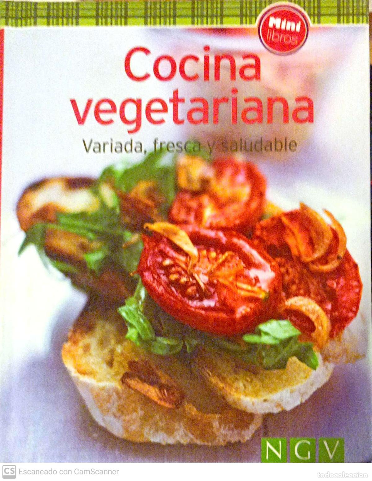 Libros: cocina vegetariana. Variada, fresca y saludable - Foto 1