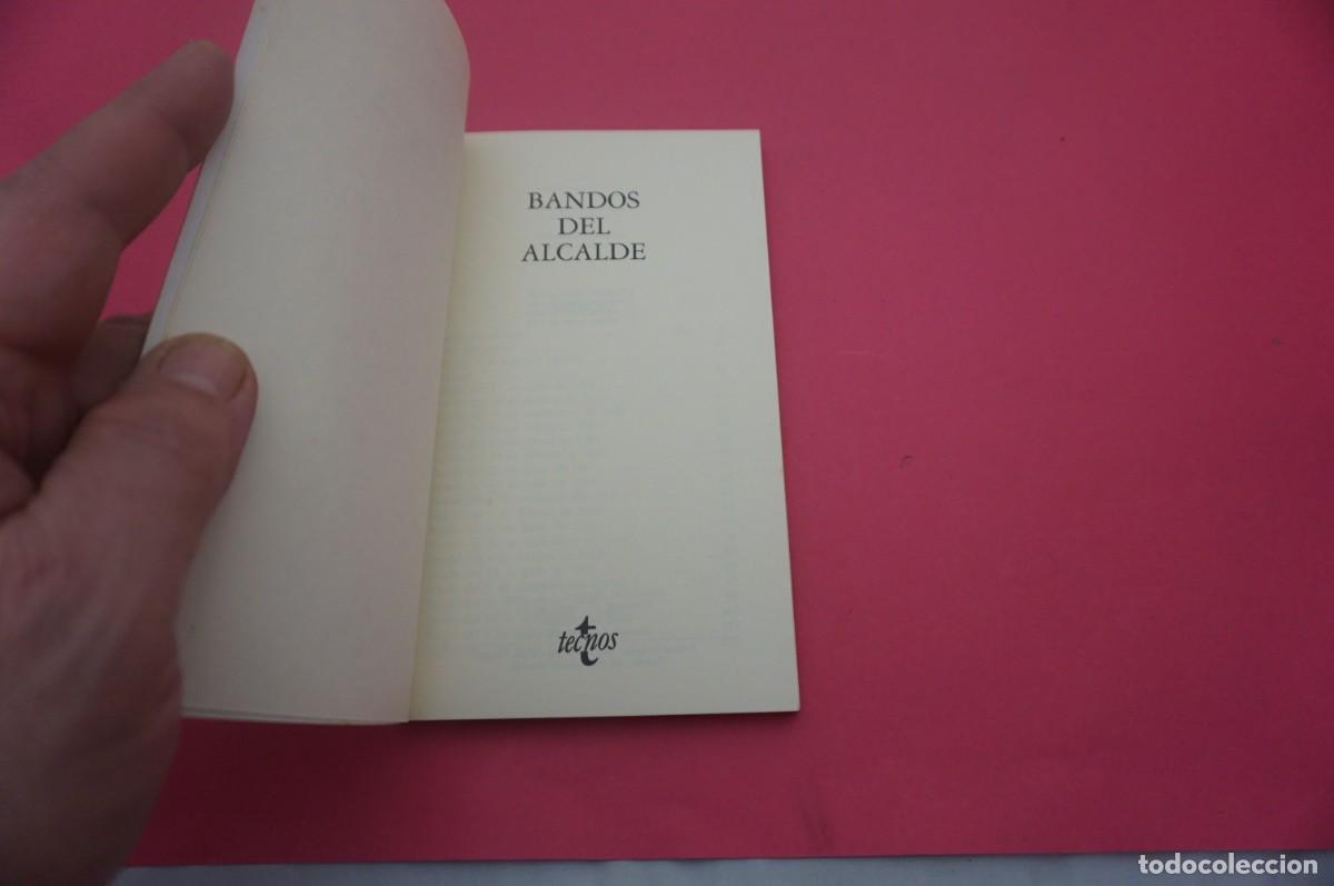 Libros: 4A/ BANDOS DEL ALCALDE / TECNOS - Foto 2