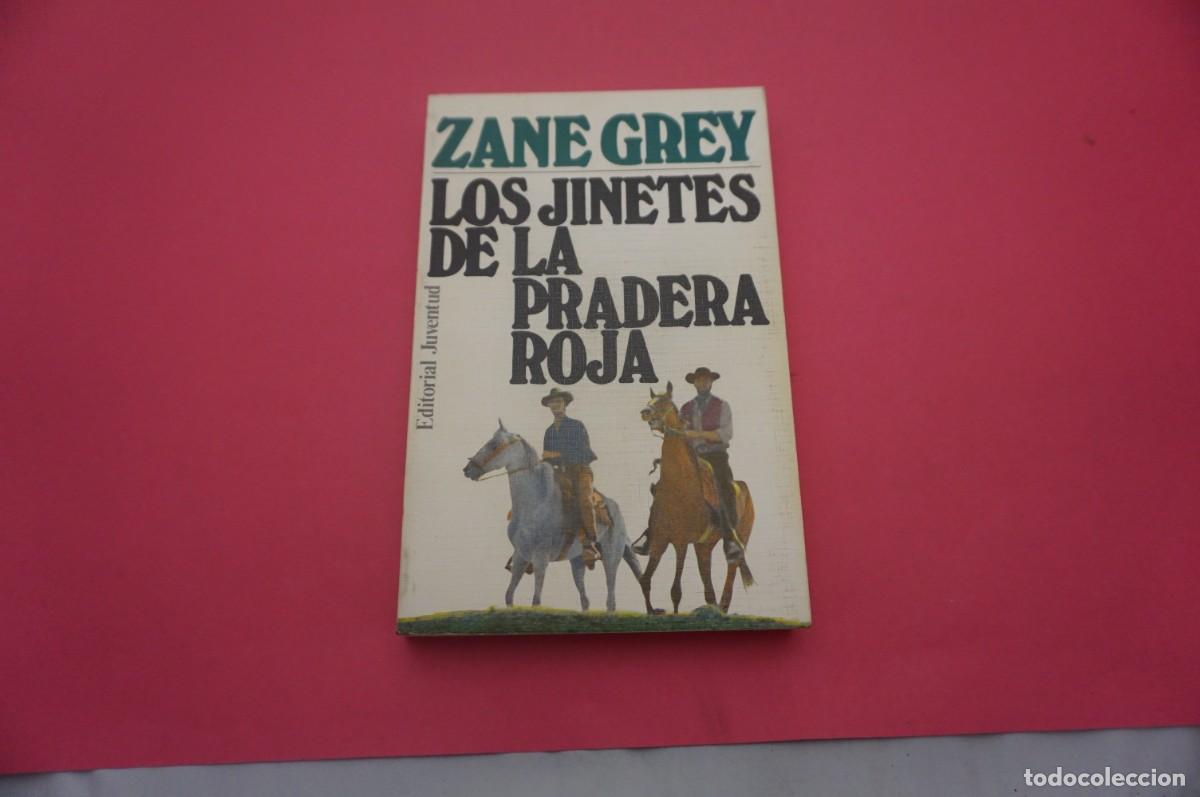 Libros: 5A/ LOS JINETES DE LA PRADERA ROJA - ZANE GREY / EDITORIAL JUVENTUD - Foto 1