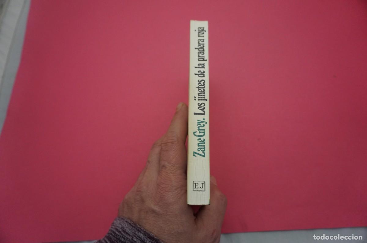 Libros: 5A/ LOS JINETES DE LA PRADERA ROJA - ZANE GREY / EDITORIAL JUVENTUD - Foto 6