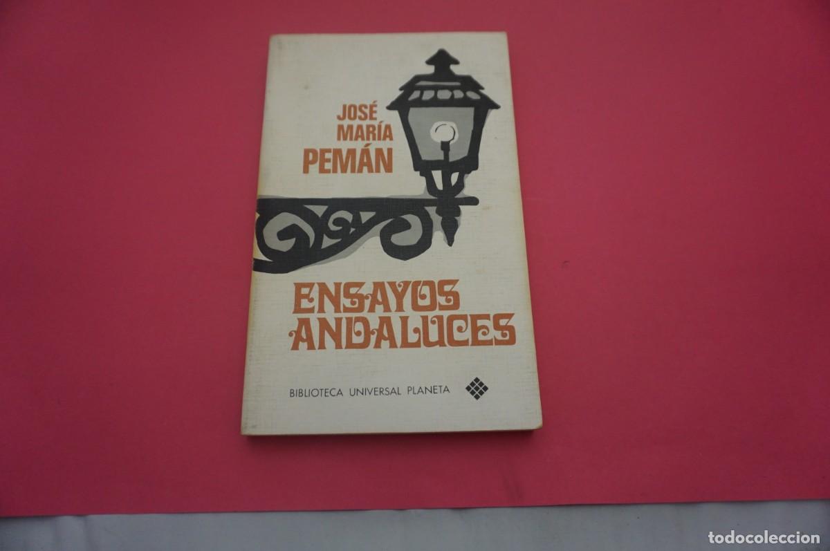 Libros: 5A/ ENSAYOS ANDALUCES - JOSE M&ordf; PEMAN / EDITORIAL PLANETA - Foto 1