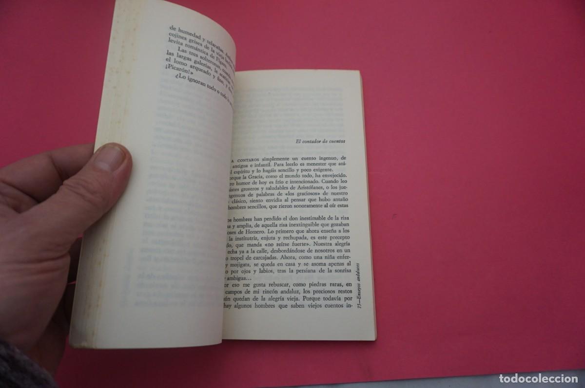 Libros: 5A/ ENSAYOS ANDALUCES - JOSE M&ordf; PEMAN / EDITORIAL PLANETA - Foto 4