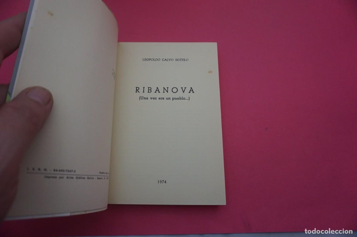 Libros: 5A/ RIBANOVA - LEOPOLDO CALVO SOTELO / 1974 - Foto 2