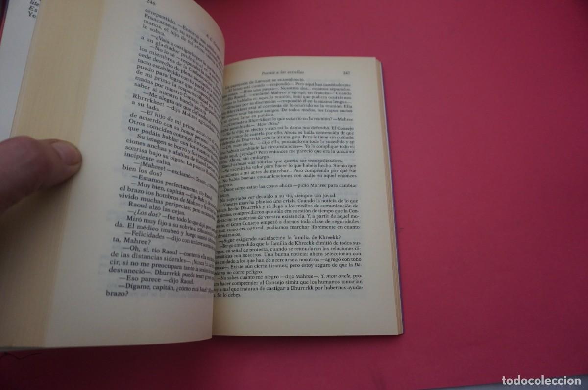 Libros: 9B/ PUENTE A LAS ESTRELLAS - A.C. CRISPIN / PLAZA & JANES - Foto 3