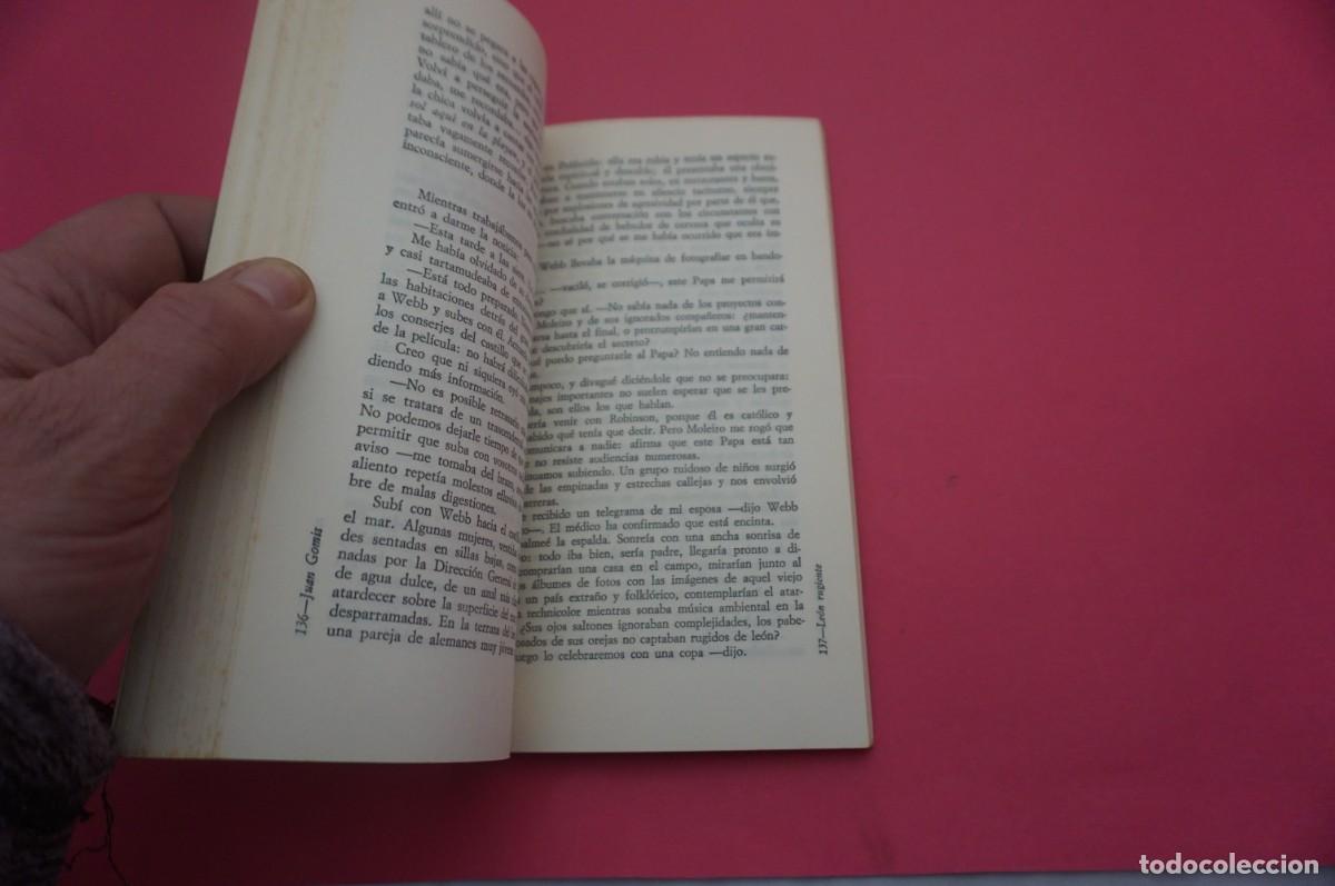Libros: 10C/ LEON RUGIENTE - JUAN GOMIS / EDITORIAL PLANETA - Foto 3