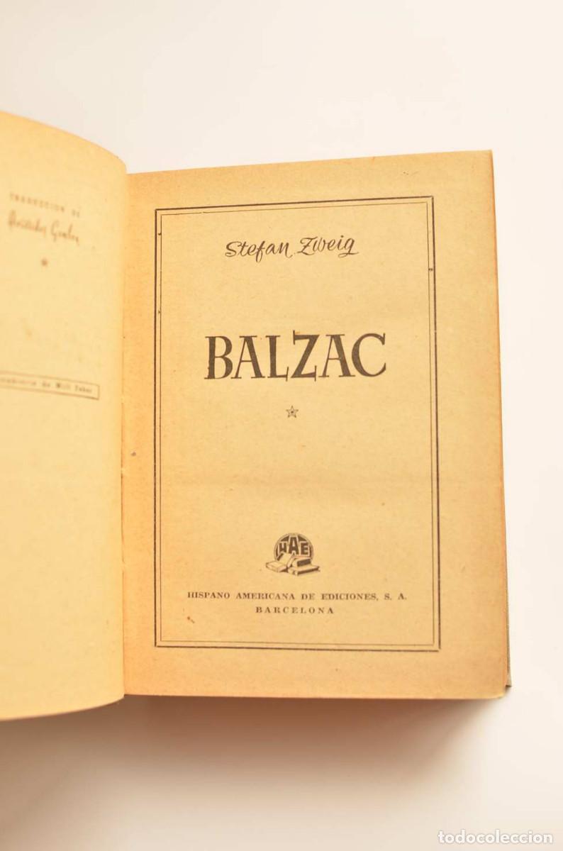 Libros: Balzac - ZEWIG, Stefan - Foto 2