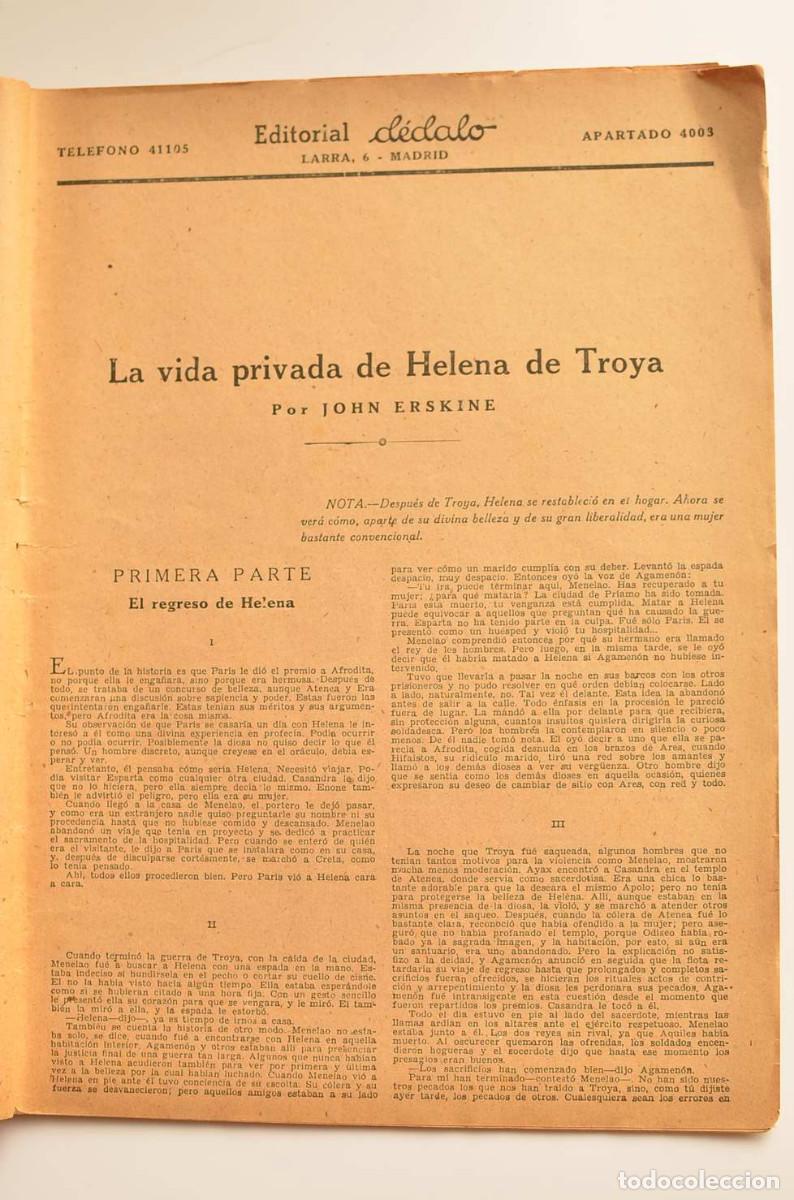 Libros: La vida privada de Helena de Troya - ERSKINE, John - Foto 2