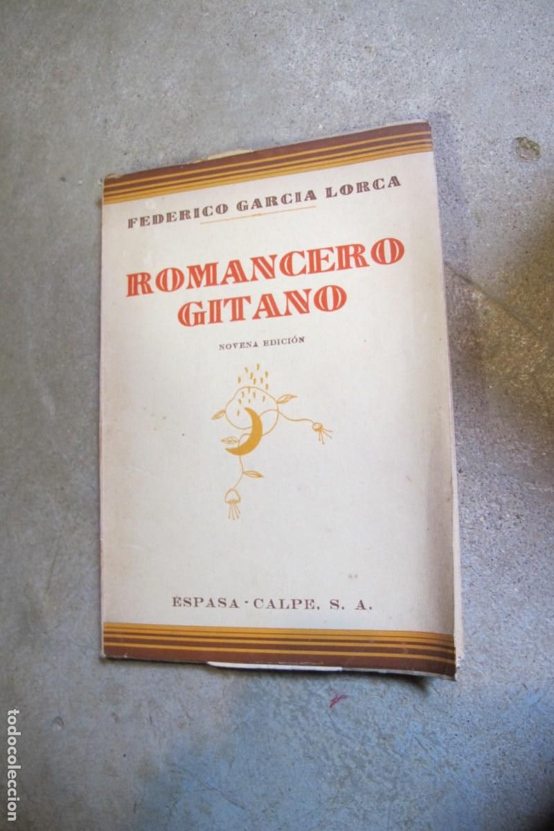 Libros: ROMANCERO GITANO. FEDERICO GARCIA LORCA. NOVENA EDICION - Foto 1