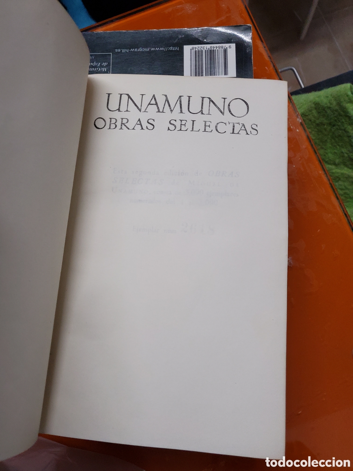 Libros: Obras Selectas (Prologo de Julian Marias) - de Unamuno, Miguel - Foto 4