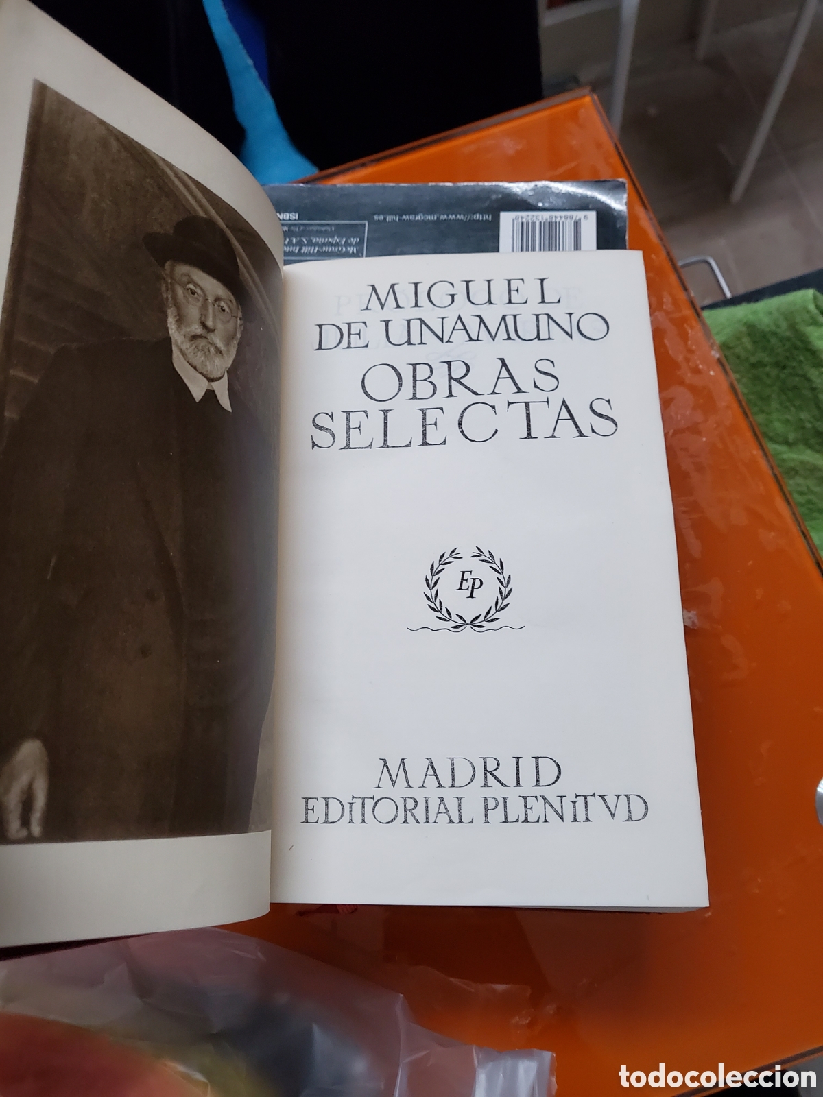 Libros: Obras Selectas (Prologo de Julian Marias) - de Unamuno, Miguel - Foto 5