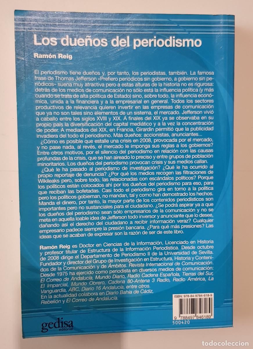 Libros: LOS DUE&Ntilde;OS DEL PERIODISMO - Foto 2