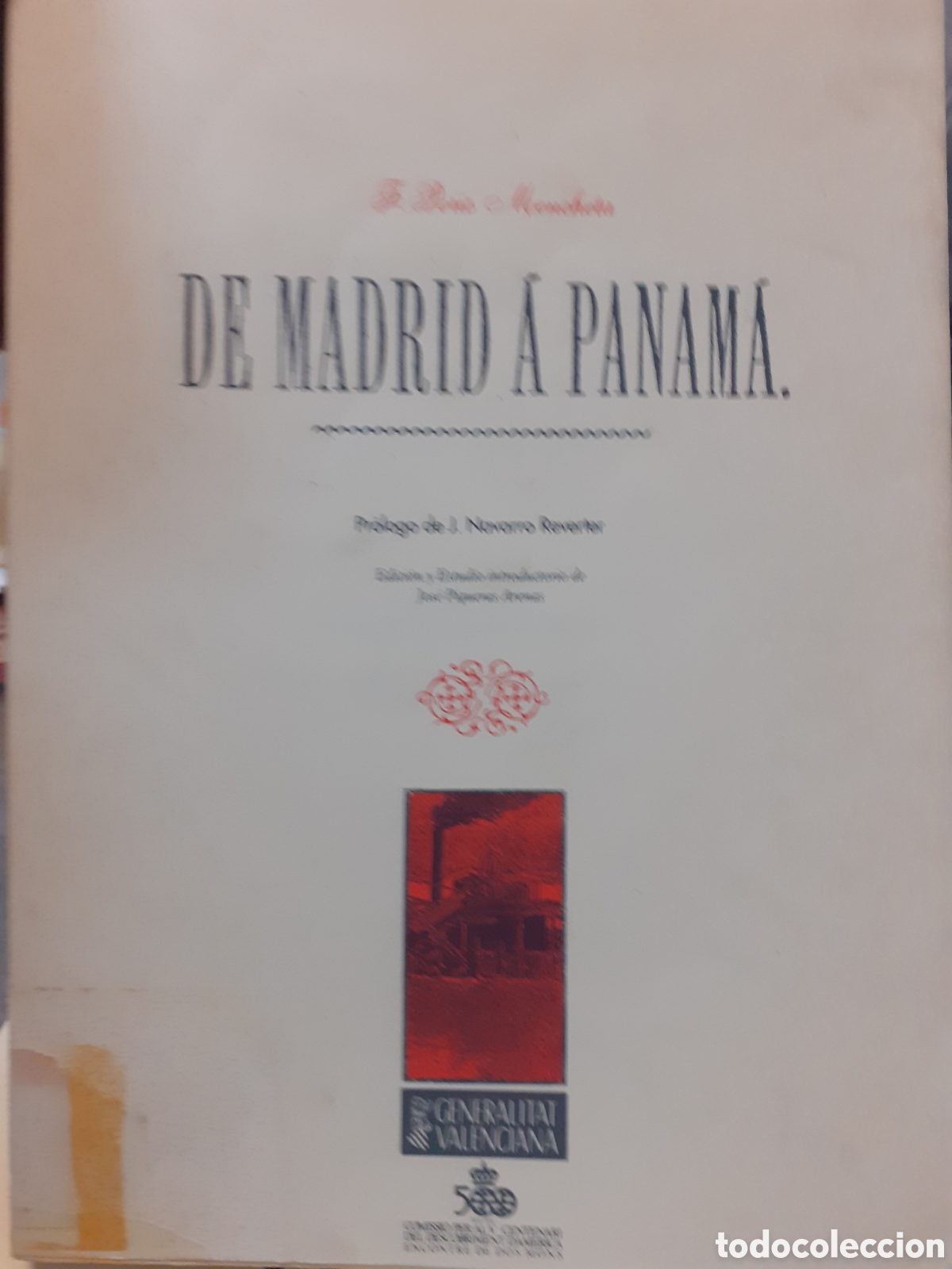 Libros: DE MADRID A PANAMA - PERIS MENCHETA,F. - Foto 1