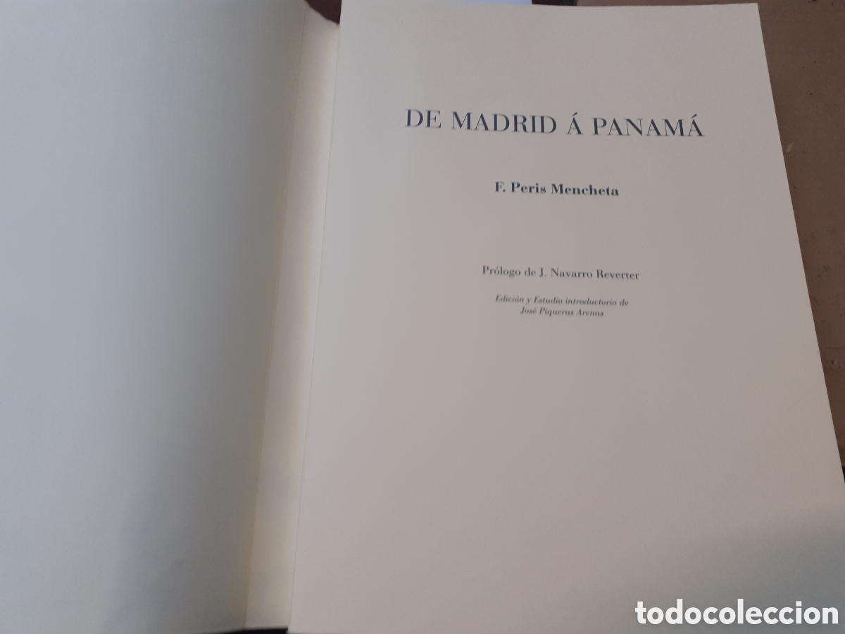 Libros: DE MADRID A PANAMA - PERIS MENCHETA,F. - Foto 4