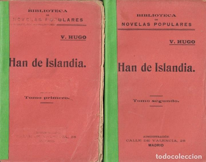 Libros: HAN DE ISLANDIA. 2 Tomos. - Hugo. V&iacute;ctor, - Foto 1
