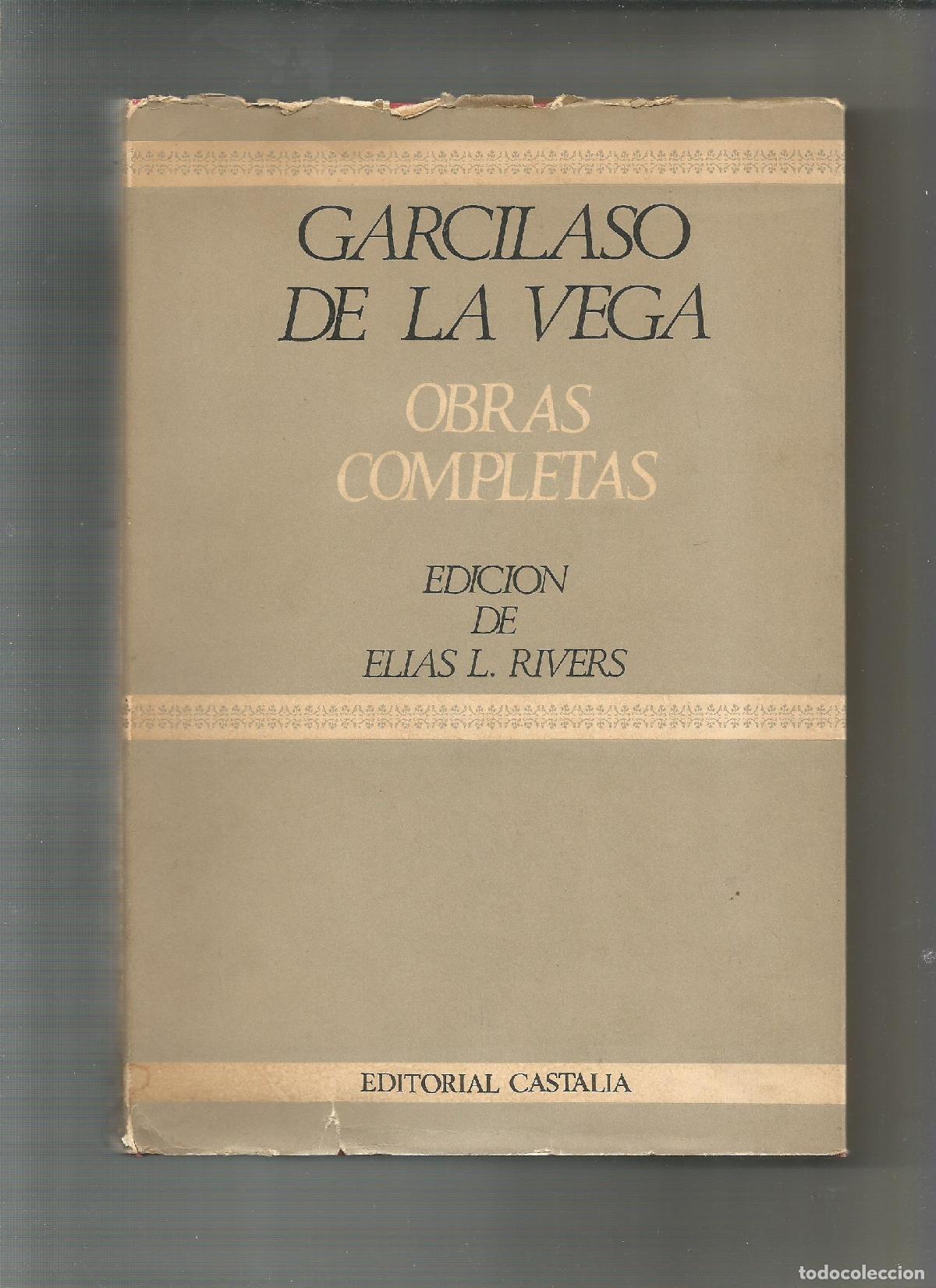 Libros: Obras completas. - VEGA, Garcilaso de la: - Foto 1