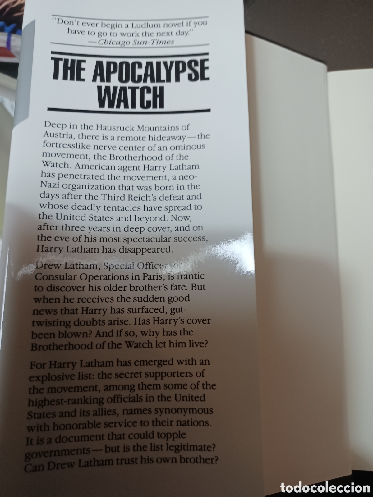 Libros: Barybook C23. The Apocalypse watch ROBERT Ludlum - Foto 4