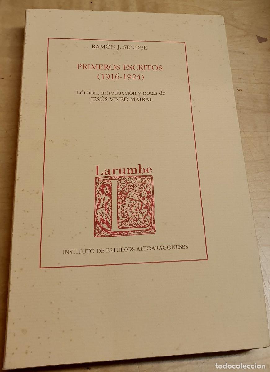 Libros: Primeros escritos (1916-1924) - SENDER, RAM&Oacute;N J. - Foto 1