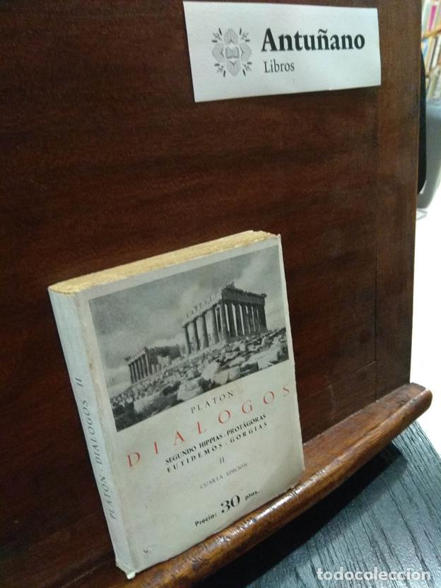 Libros: Dialogos II - Segundo Hippias - Prot&aacute;goras Eutidemos - Gorgias - Foto 1