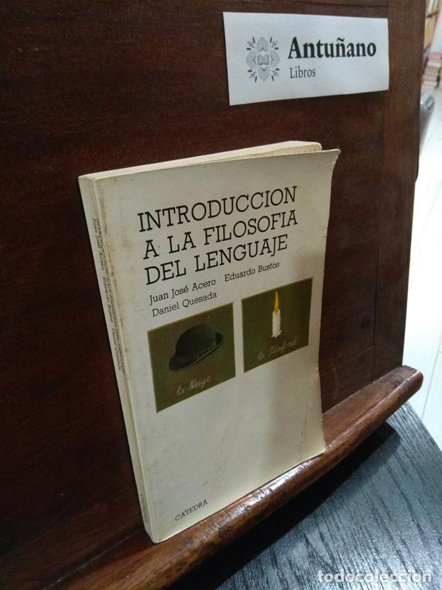 Livres: Introduccion a la flilosofia del lenguaje