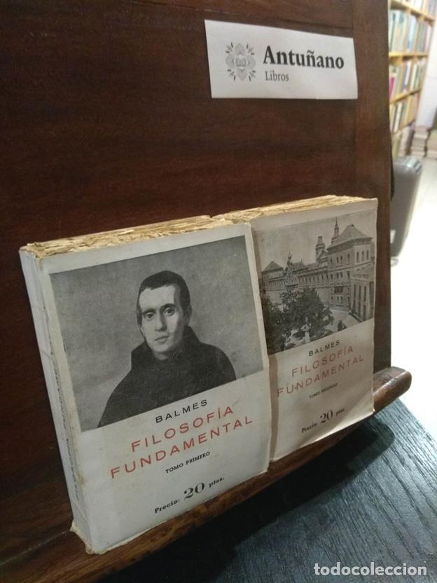 Libros: Filosofia fundamental (dos tomos) - Foto 1