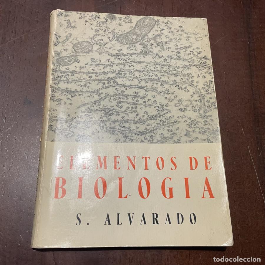 Libros: Elementos de biolog&iacute;a - Salustio Alvarado - Foto 1