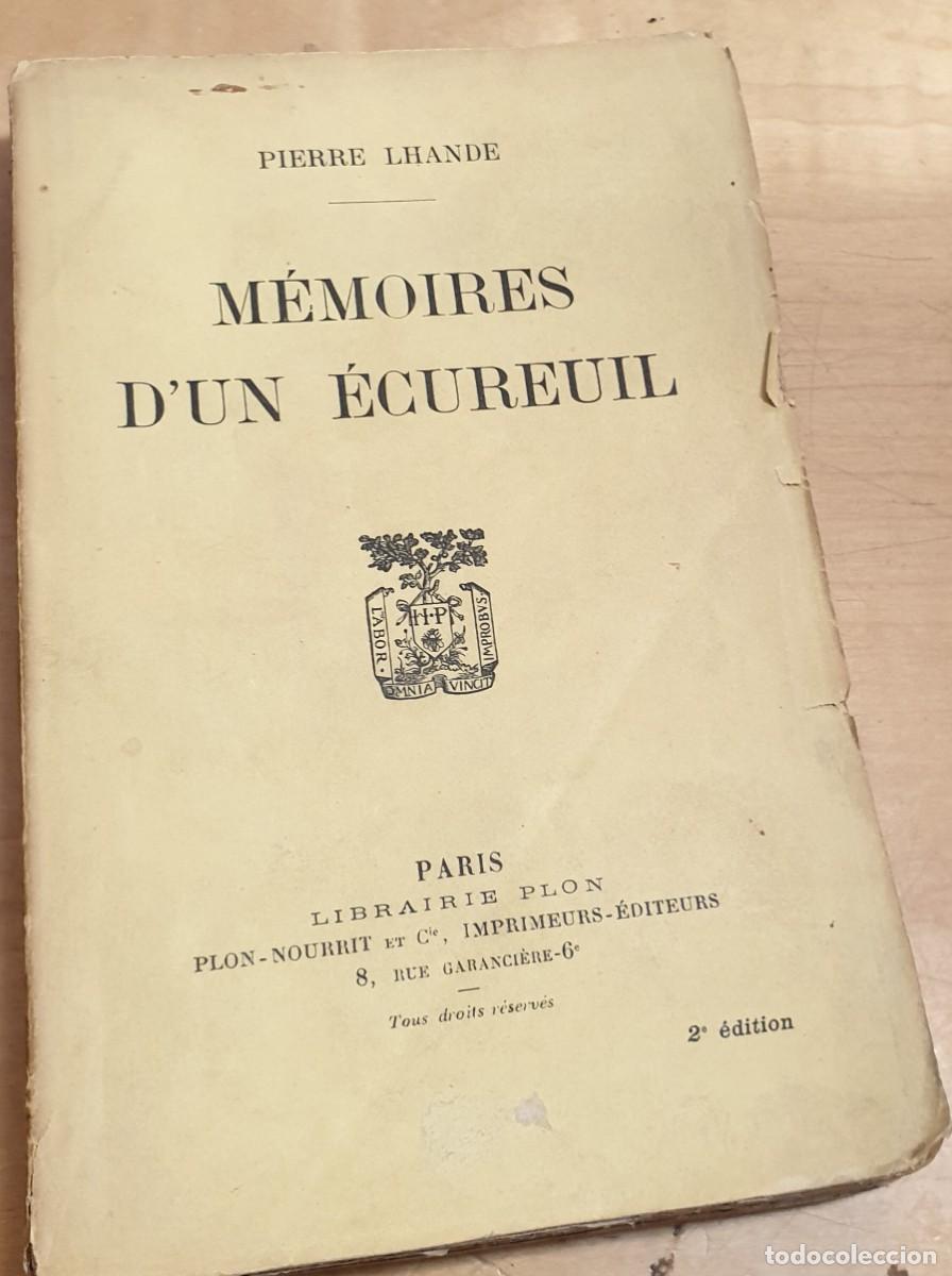 Libros: M&eacute;moires dun &eacute;cureuil - LHANDE, PIERRE - Foto 1