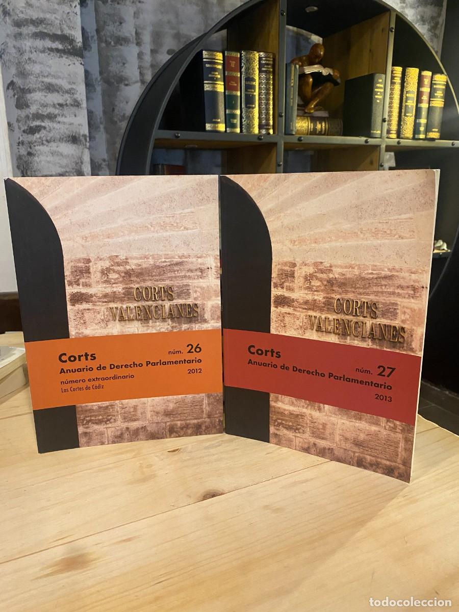 Libros: CORTS- ANUARIO DE DERECHO PARLAMENTARIO NUM 26 Y 27- 2012 Y 2013 - CORTS VALENCIANES