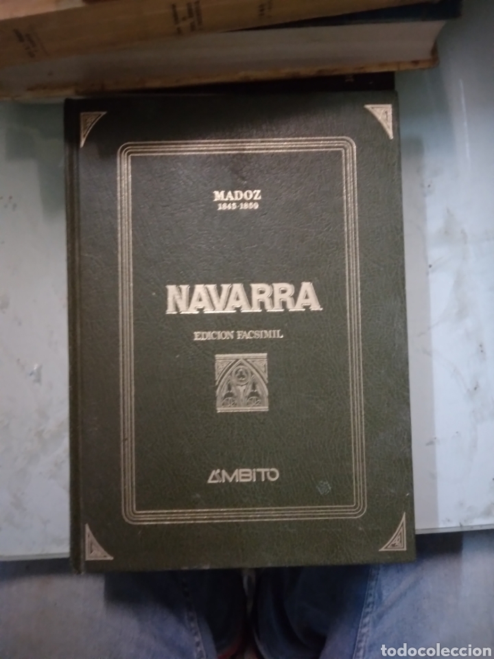 Libros: Madonna, Diccionario geogr&aacute;fico estad&iacute;stico, Navarra, facs&iacute;mil