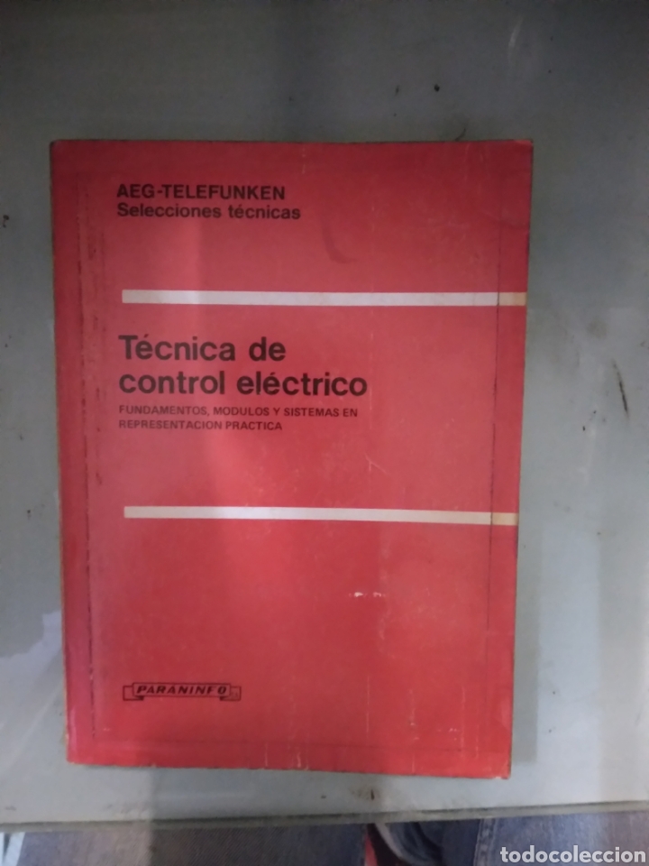 Libros: T&eacute;cnica de control el&eacute;ctrico, AEG, Paraninfo - Foto 1