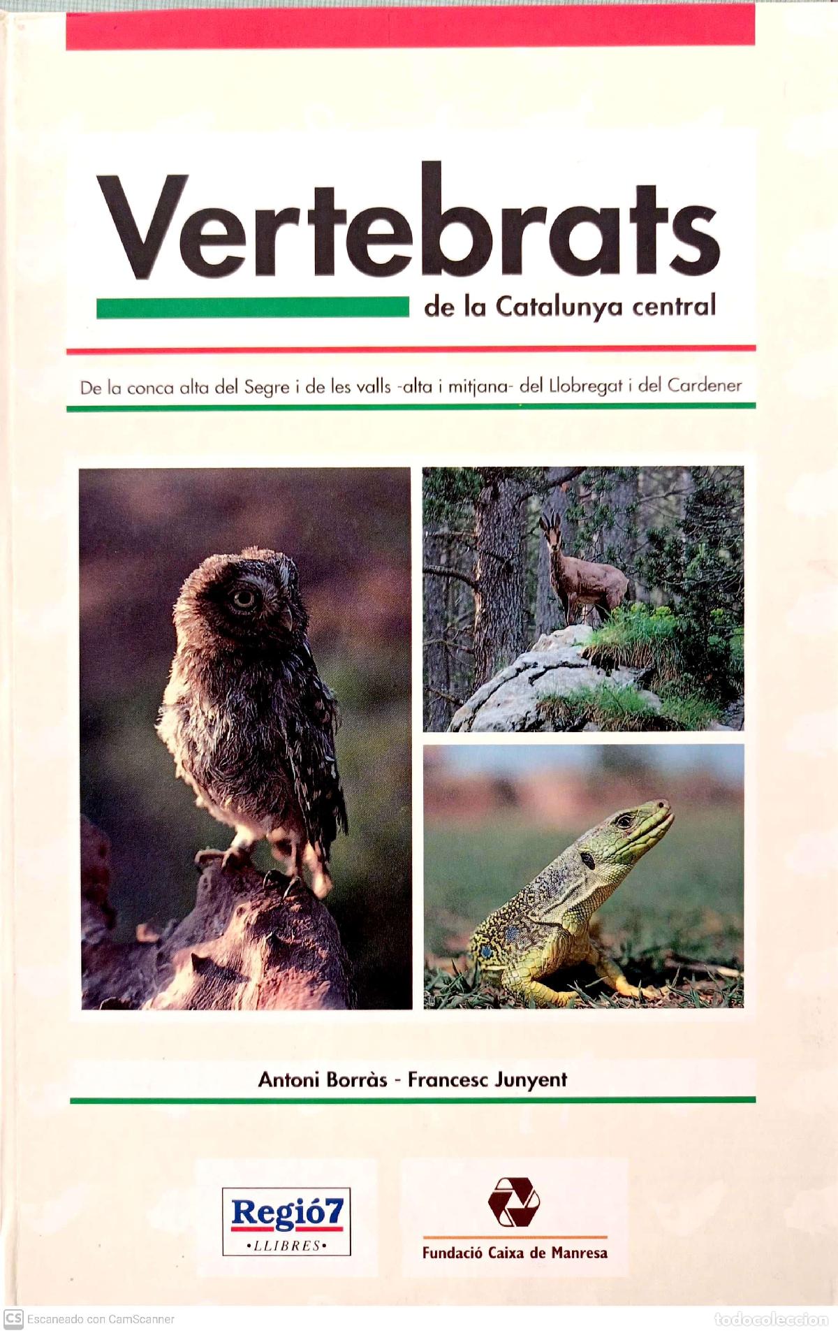 Libros: Vertebrats de la Catalunya central - Antoni Borr&agrave;s Francesc Junyent - Foto 1