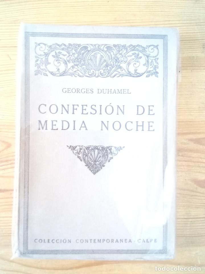 Libros: Georges Duhamel - Confesi&oacute;n de media noche - Foto 1