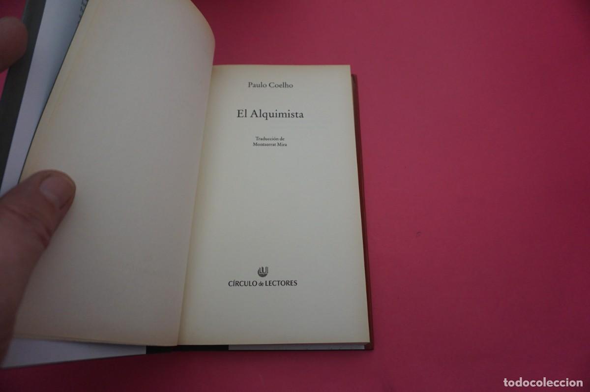 Libros: ARRC/ EL ALQUIMISTA - PAULO COELHO / CIRCULO DE LECTORES - Foto 2