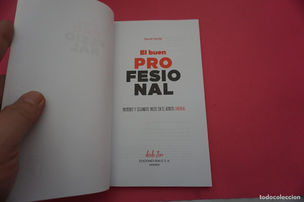 Libros: AR14B/ EL BUEN PROFESIONAL - DAVID CERDA / EDICIONES RIALP - Foto 2