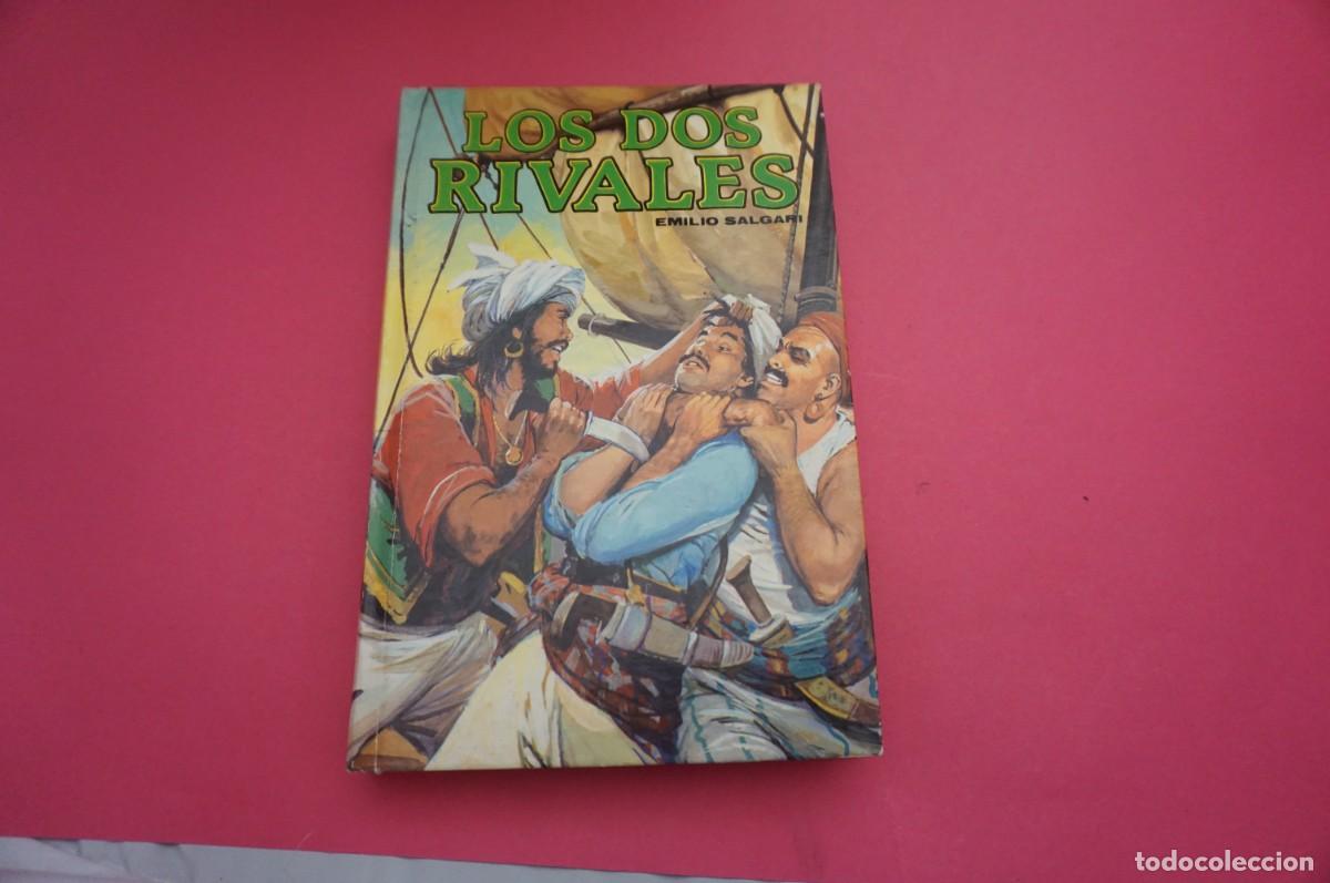 Libros: AR14B/ LOS DOS RIVALES - EMILIO SALGARI / EDITORS S.A. BARCELONA - Foto 1