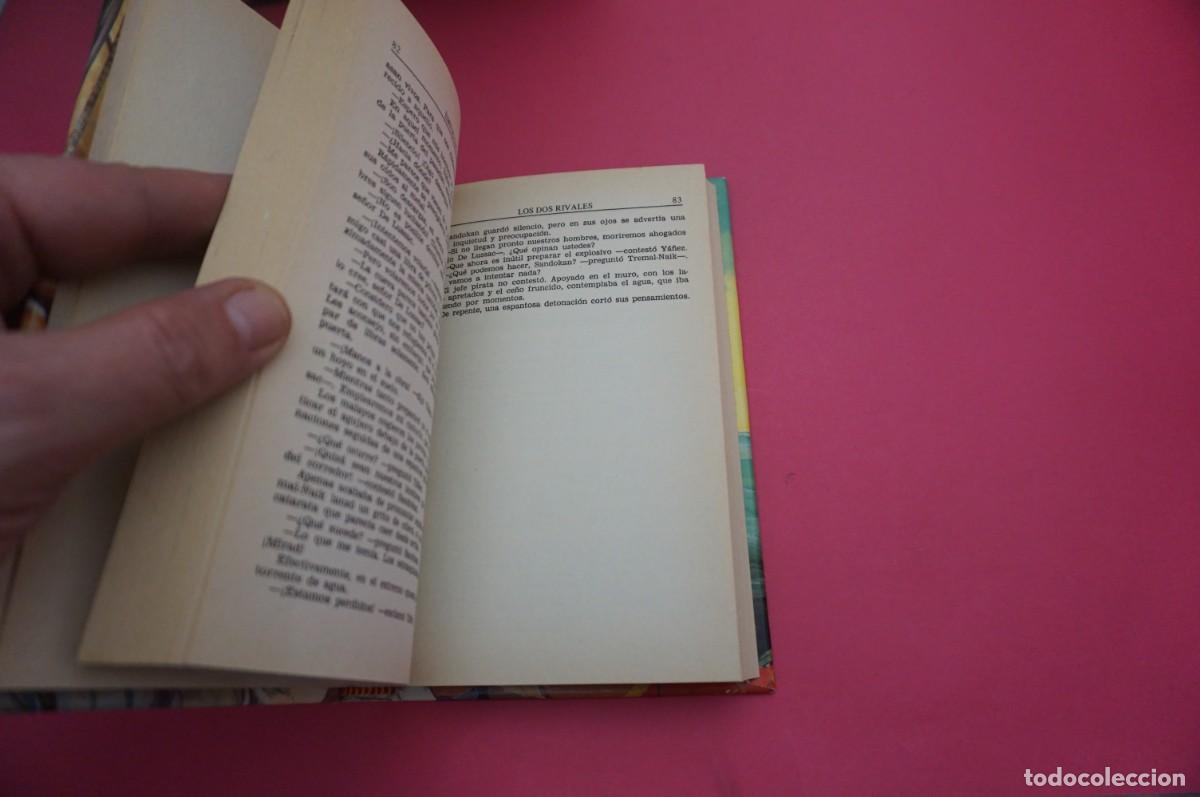 Libros: AR14B/ LOS DOS RIVALES - EMILIO SALGARI / EDITORS S.A. BARCELONA - Foto 3