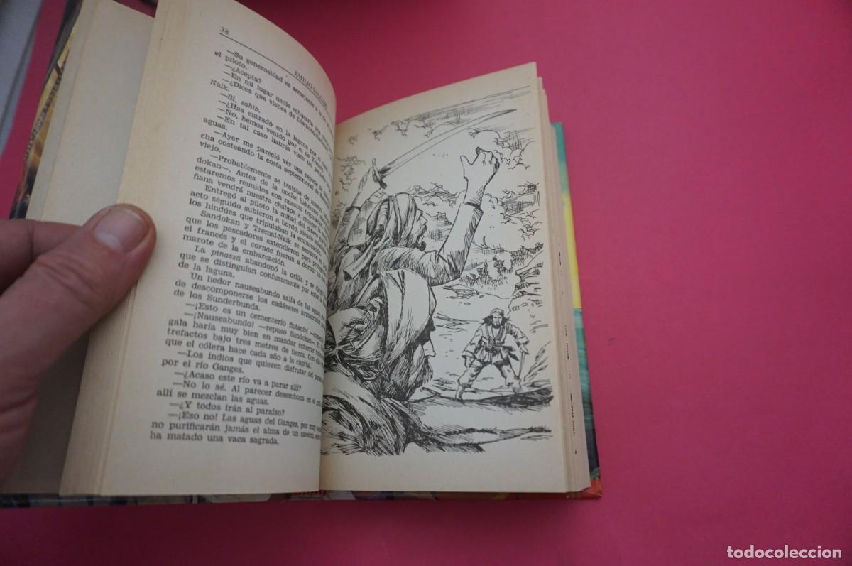 Libros: AR14B/ LOS DOS RIVALES - EMILIO SALGARI / EDITORS S.A. BARCELONA - Foto 4