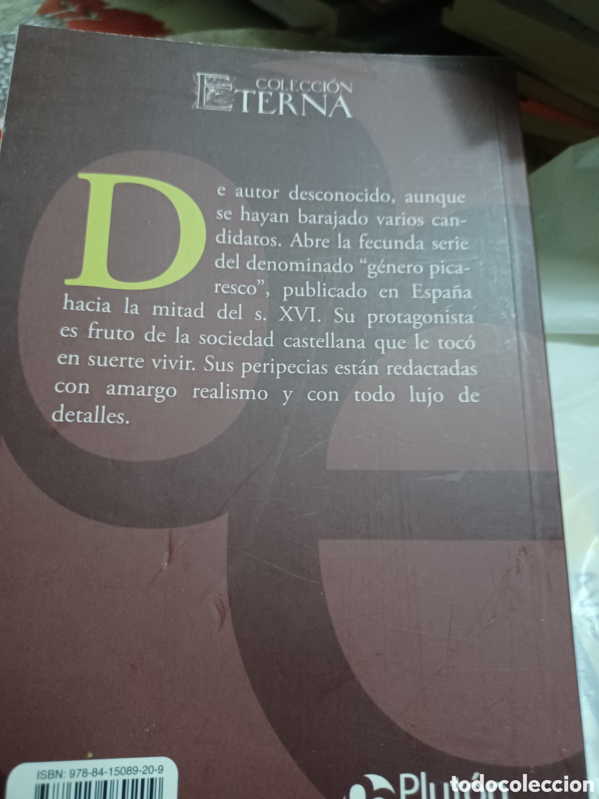 Libros: Barybook C46. El lazarillo de Tormes an&oacute;nimo Plut&oacute;n - Foto 2