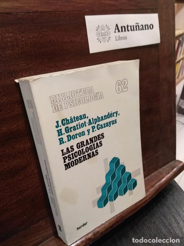 books: Biblioteca de psicologia. Las grandes psicologias modernas