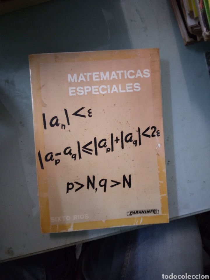 Libros: Sexto R&iacute;os, Matem&aacute;ticas Especiales, Paraninfo - Foto 1