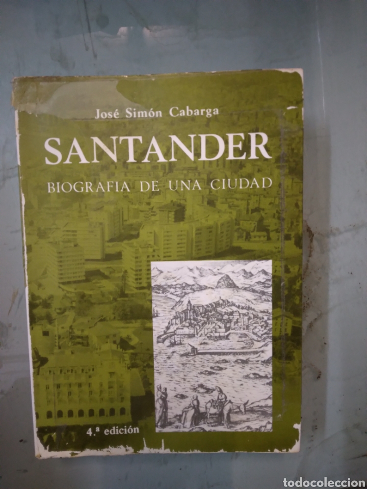 Libros: Jose Simon Cabarga, Santander, biograf&iacute;a de una ciudad, - Foto 1