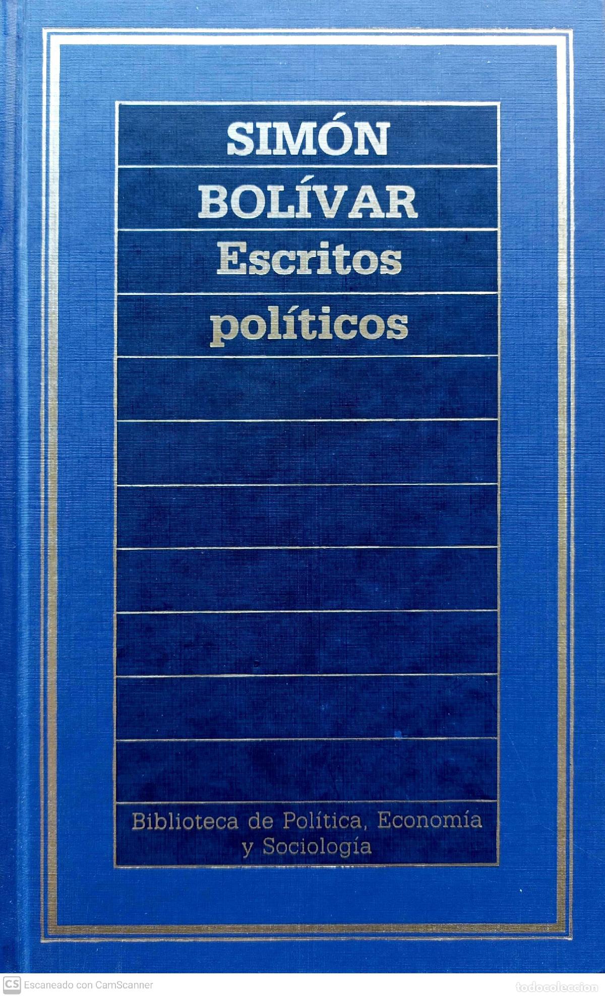 Libros: Escritos pol&iacute;ticos - Sim&oacute;n Bol&iacute;var - Foto 1