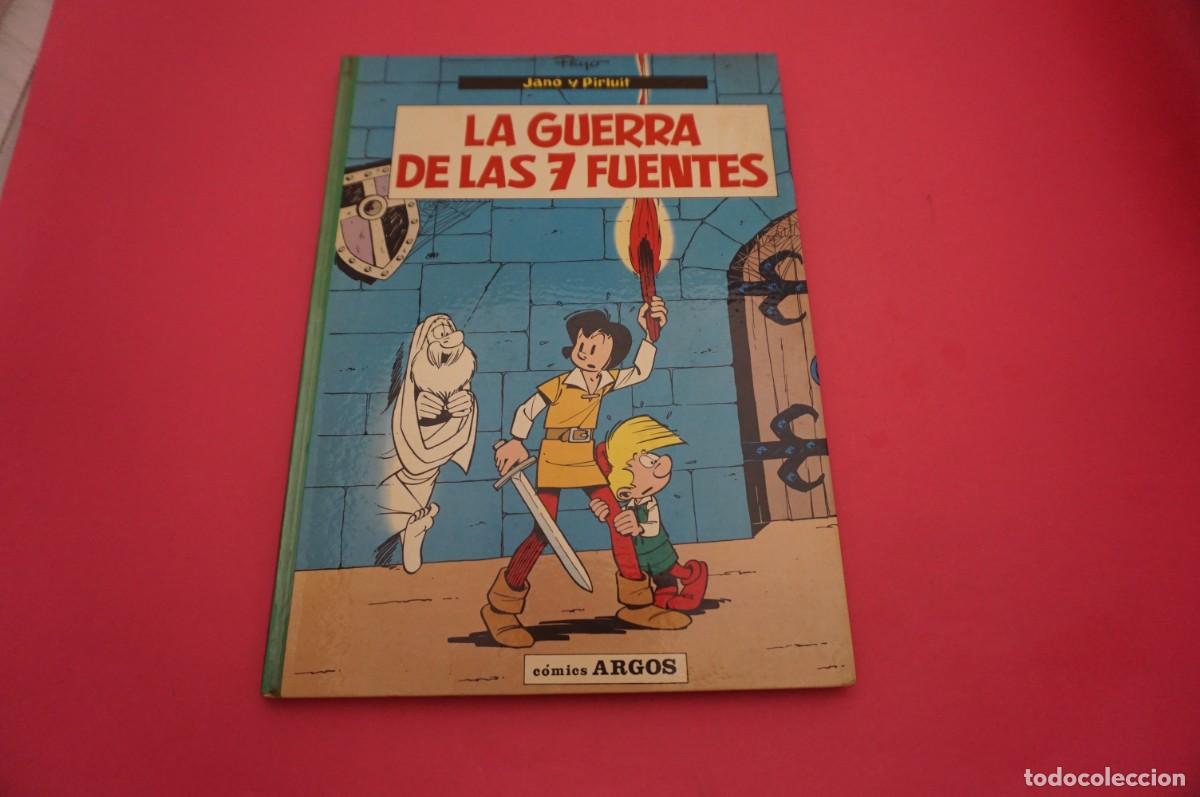 Libros: 18A/ LA GUERRA DE LAS 7 FUENTES - JANO Y PIRLUIT / COMIC ARGOS - Foto 1