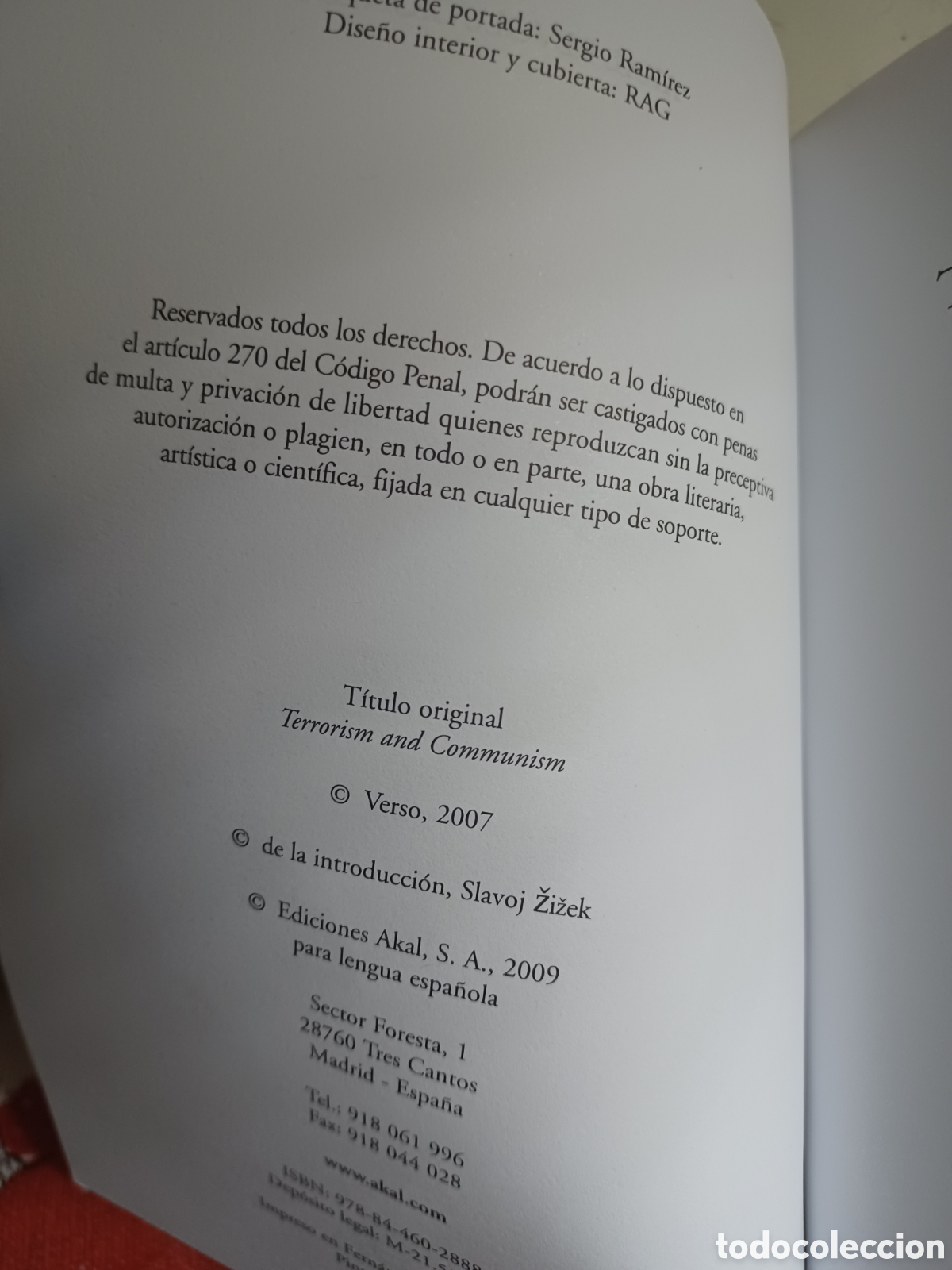 Libros: Barybook 144. . Trotsky. . Terrorismo y comunismo Slavoj Zizek - Foto 3