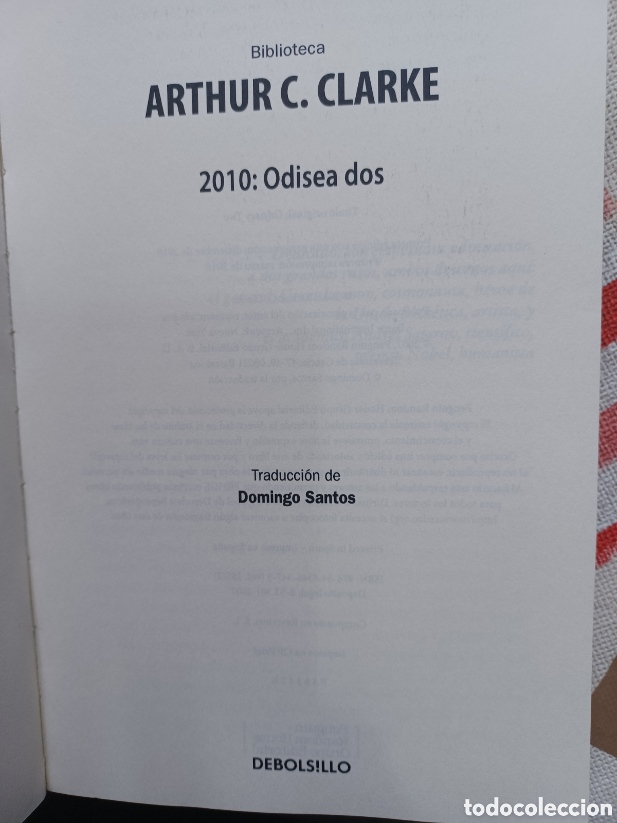 Libros: Barybook C46. 2010 odisea dos Arthur C.clarke odisea 2 - Foto 4