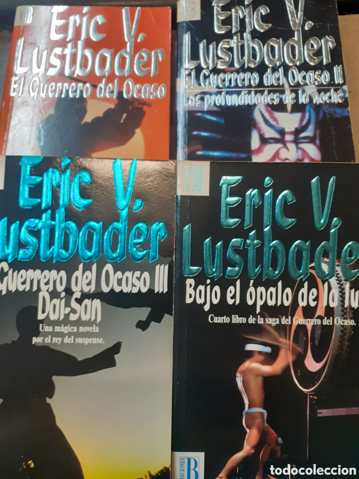 Libros: EL GUERRERO DEL OCASO. Los 4 tomos. Completo - LUSTBADER,Eric V. - Foto 1