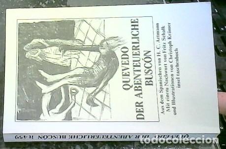 Libros: Quevedo der Abenteuerliche Busc&oacute;n. Aus dem Sapanischen von... - ARTMANN, H. C. :