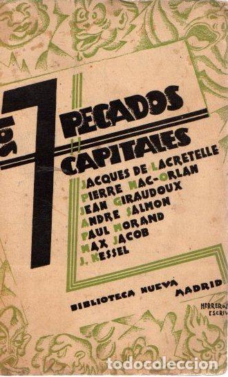 Libros: Los 7 pecados capitales - VVAA - Foto 1