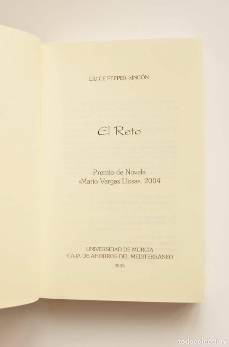 Libros: El Reto - PEPPER RINC&Oacute;N, L&iacute;dice - Foto 2